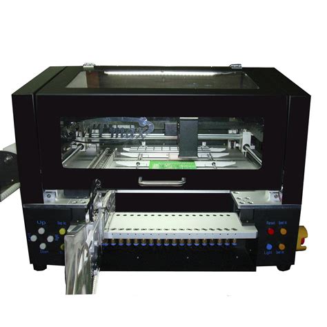 The 'place' operation selects and delivers a component over the board and drops it into position. SMT pick-and-place machine - QM1200 - SMT MAX - tabletop ...