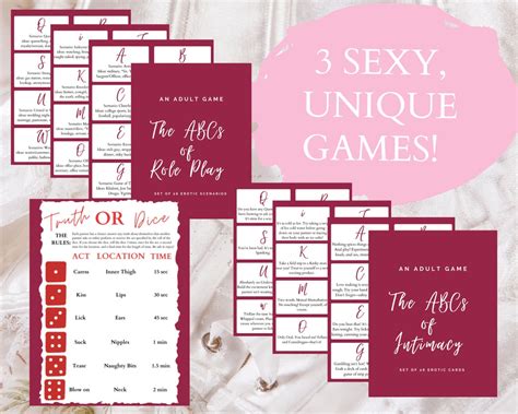 Ultimate Naughty Sex Game Bundle Naughty Digital Printable Etsy
