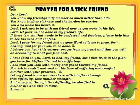 Healing Prayer For Sick Person Prayers For Sick People Quotes