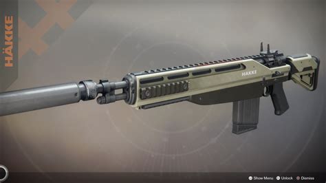 D2 Concept Hakke Scout Rifle Clean By Destinywarlock On Deviantart