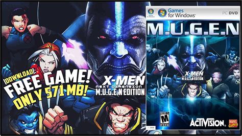 [fullgame] X Men Next Dimension Mugen Edition Download By Tonyapex 2020 Youtube