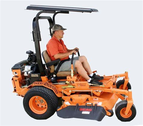 Durable canopy cover:the canopy top is made of silver coated fabric, blocks 99% of the harmful uva and uvb rays from the sunlight. Big Top Zero-Turn Canopy Model LNP1012 | Great Day Inc.