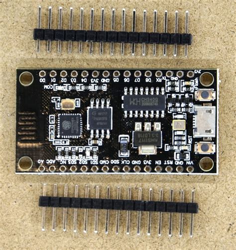 Esp8266 01 Nodemcu Microcontroller A2d Electronics