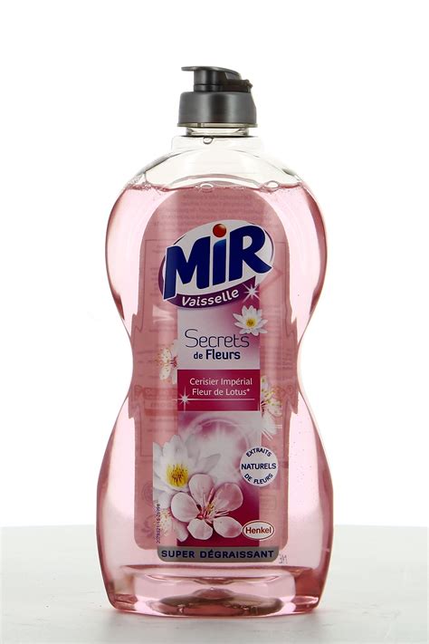 Mir Liquide Vaisselle 500 Ml Secrets de Fleurs Cerisier Impérial Fleurs ...