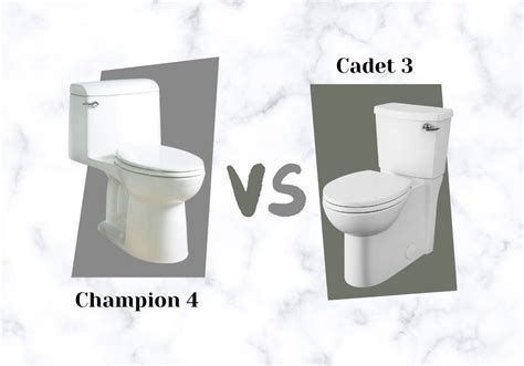American Standard Champion VS Cadet Which Is The Best Flushing Toilet Toilet Consumer