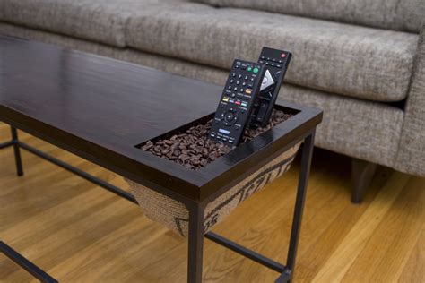 Diy Coffee Table With Remote Holder Coffee Table Diy Coffee Table Table