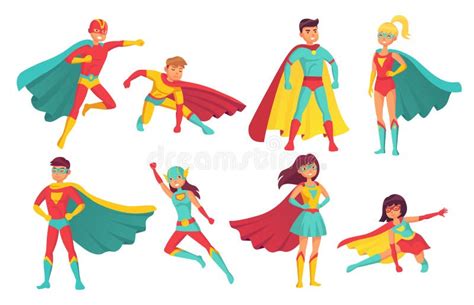 Superheroes Stock Illustrations 3570 Superheroes Stock Illustrations