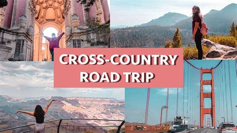 Cross Country Road Trip Across Usa Travel Vlog Youtube
