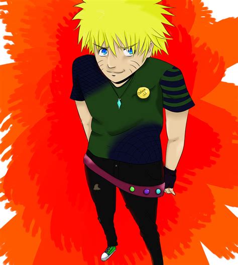 Naruto Coloured By Ultimatepacman On Deviantart