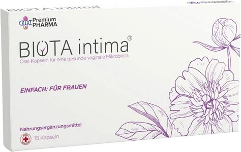 Biota Intima Vaginale Probiotika Für Frauen Milchsäurebakterien