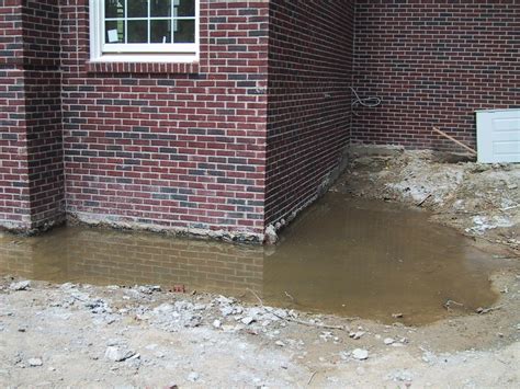 Poor Drainage Conditions Can Enable Water To Pool Around The Home Building America Solution