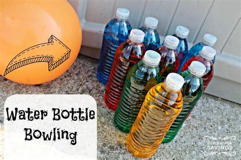 Water Bottle Bowling Pins For Summer