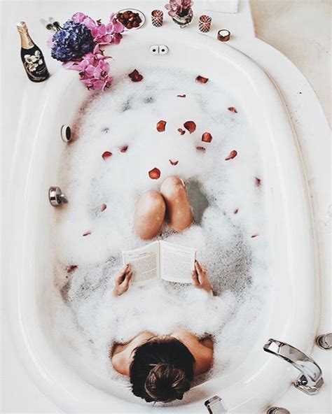 bubble bath time friyay 🙌🏼📷 prettyfrowns bubble bath bath time flower bath