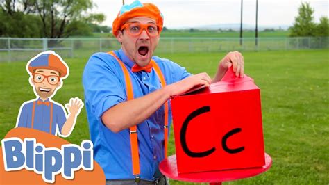 Learn The Alphabet With Blippi Abc Letter Boxes Learning The Alphabet