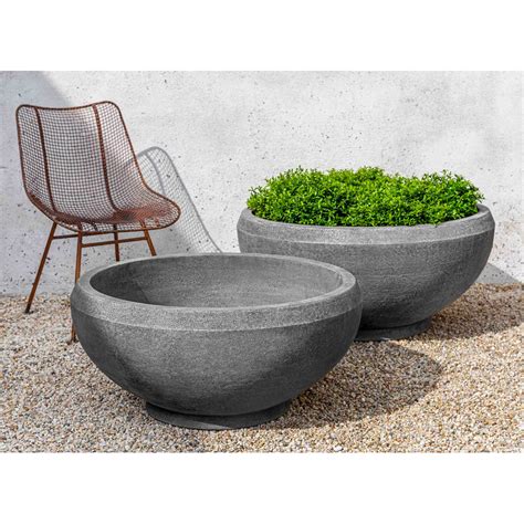 Get free shipping on qualified extra large plant pots or buy online pick up in store today in the outdoors department. Giulia Planter Extra Large Stone Outdoor Bowl | Kinsey ...