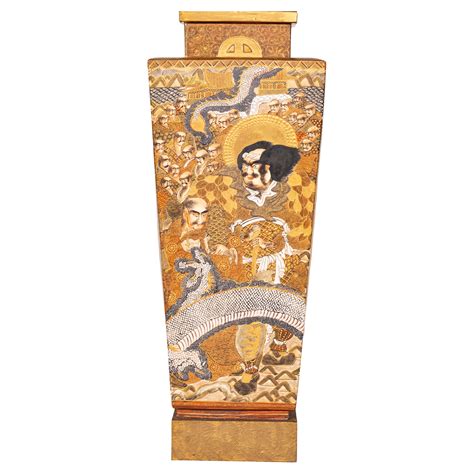 Two Japanese Imari Palace Vases Adapted As Lamps For Sale At 1stdibs