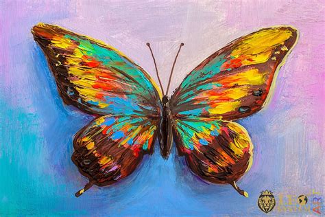 Romantic Paintings With Butterflies Leosystemart