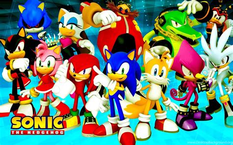 Sonic The Hedgehog And Friends Wallpapers By Sonicthehedgehogbg On