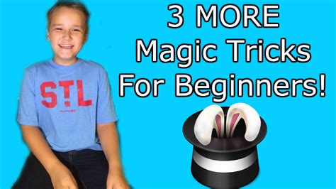 3 More Magic Tricks For Beginners Youtube