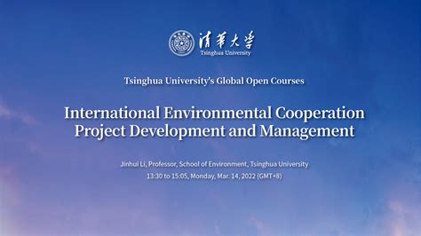 International Environmental Cooperation Funding Global Mooc And