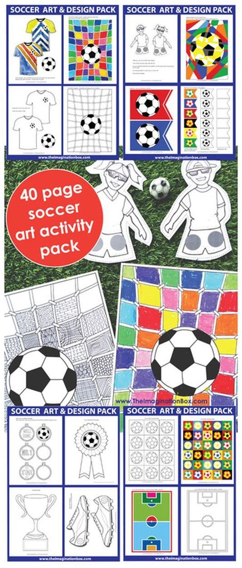 The Imaginationbox Kids Footballsoccer Crafts And Activities 40 Page