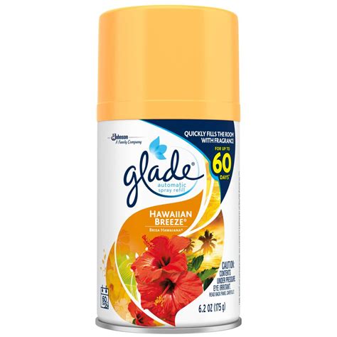 266 results for glade automatic spray refills. Glade 6.2 oz. Hawaiian Breeze Automatic Air Freshener ...