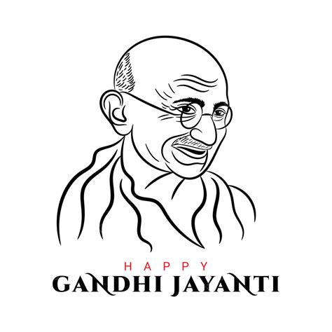Feliz Saludo De Gandhi Jayanti Con Ilustración Png Gandhi Jayanti