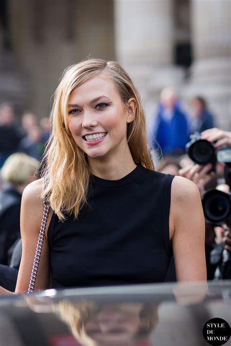 Paris Fashion Week Fw 2015 Street Style Karlie Kloss Style Du Monde