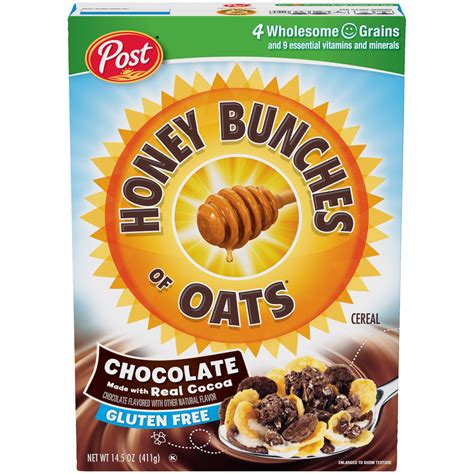 Honey Bunches Of Oats Cereal; Add Milk, Appetite And Crunch!