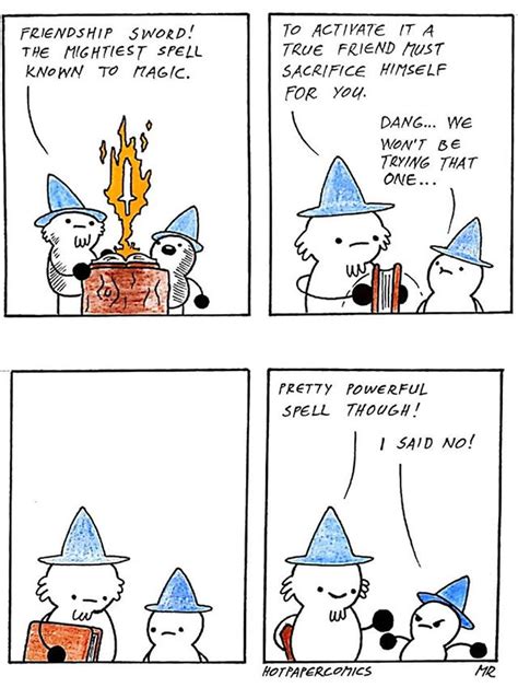 19 Wholesome Comics About A Mage Whos All About Friendship Success