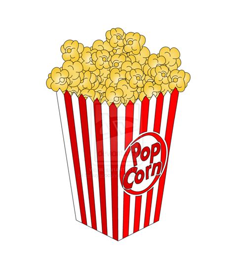 Popcorn Bowl Clipart Free Download On Clipartmag