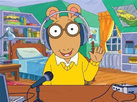 Arthur The Aardvark Returns With A New Podcast His Headphones Are