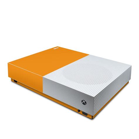 Microsoft Xbox One S All Digital Edition Skin Solid State Orange By