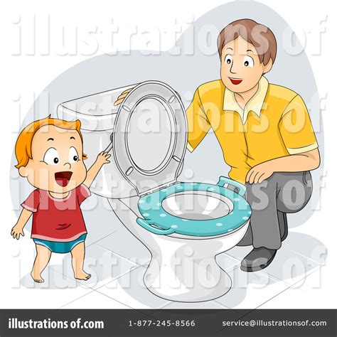 Potty Training Clipart 1234933 Illustration By Bnp Design Studio