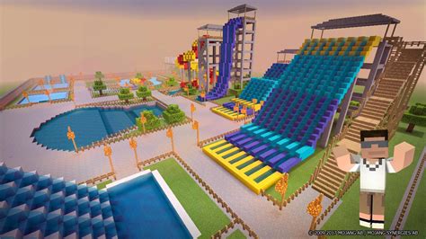 Аквапарк в майнкрафте карта Minecraft Minecraft