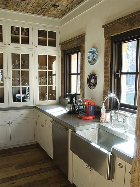 Popular materials for countertop trim include laminate, wood, and metal. Fantastic Farmhouse Sinks: Apron-Front Sinks in Gorgeous ...