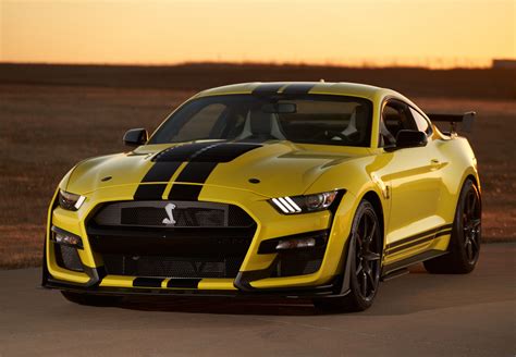 Grab This Yellow Ford Mustang Shelby Gt500 Make It Your Nightcap