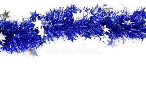 Blue Christmas Garland Royalty Free Stock Image Image 22282626