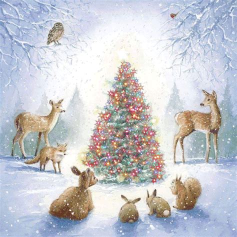Heavenly Christmas Tree Kit Woodland Christmas Christmas Post