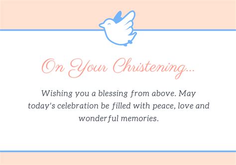 50 Best Christening Card Messages For Baby Dedication