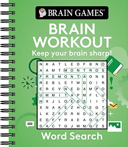 Brain Workout Word Search Brain Game