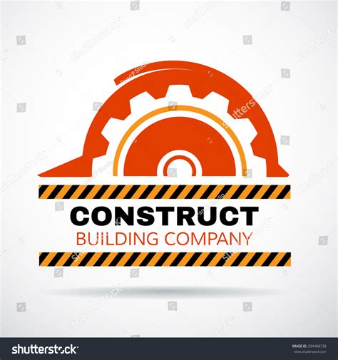 Building Logo Construction Working Industry Concept Vector