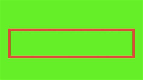 Animated Rectangle Text Box Green Screen Effect Free To Use Youtube