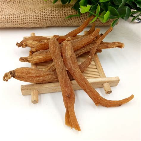 Hong Shen Chinese Herb Medicine Dried Red Ginseng Root China Radix