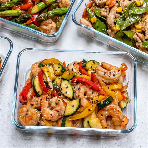 It is a quick and super easy recipe with a perfect blend of flavors. Super-Easy Shrimp Stir-Fry for Clean Eating Meal Prep ...