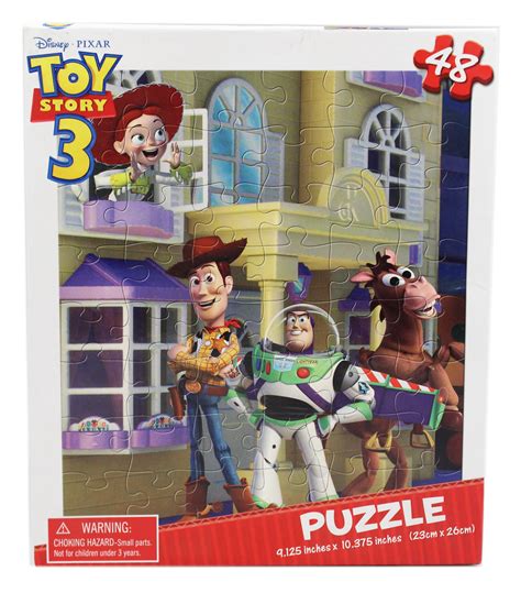 Toy Story 3 Buzz Woody Jessie And Bullseye Kids Jigsaw Puzzle 48pc