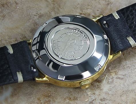 Bulova M7 Gold Plated Mens Watch