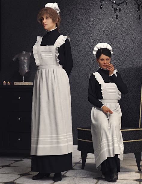 Dforce Edwardian Maid Uniform For Genesis 8 Females Daz 3d