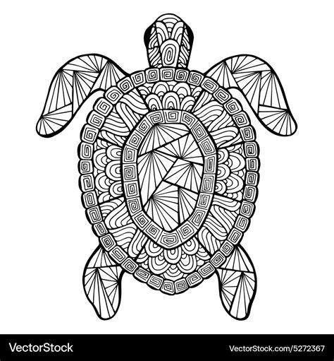 Mandala Turtle Svg Zentangle Svg Ocean Svg Summer Island Etsy Porn