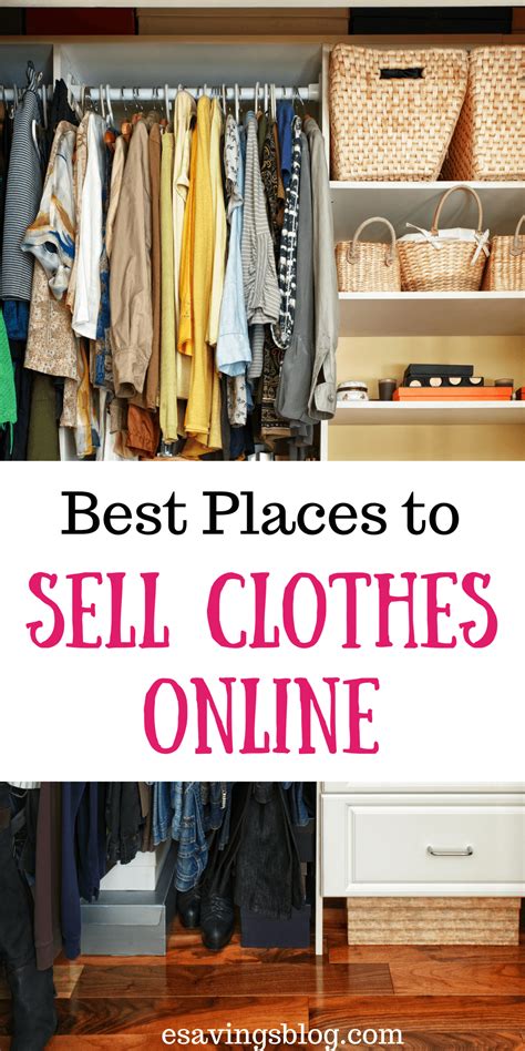 The Best Places To Sell Your Clothes Online Esavingsblog Things To